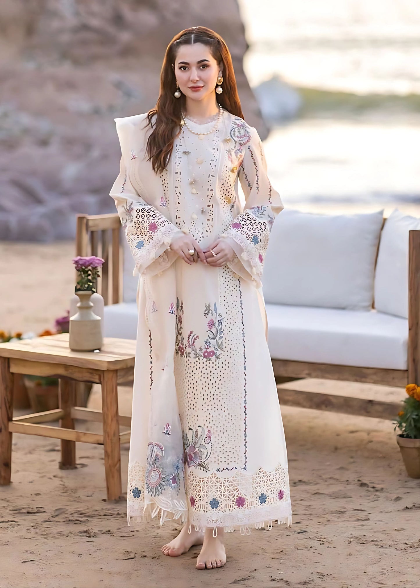 SUMMER LAWN THREE PIECE - A901